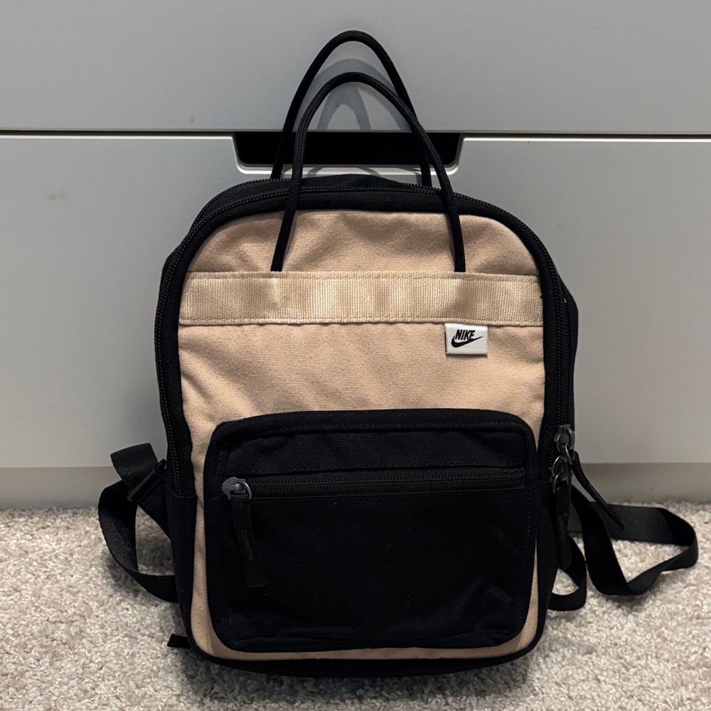 Nike Tan and Black Men's Backpack